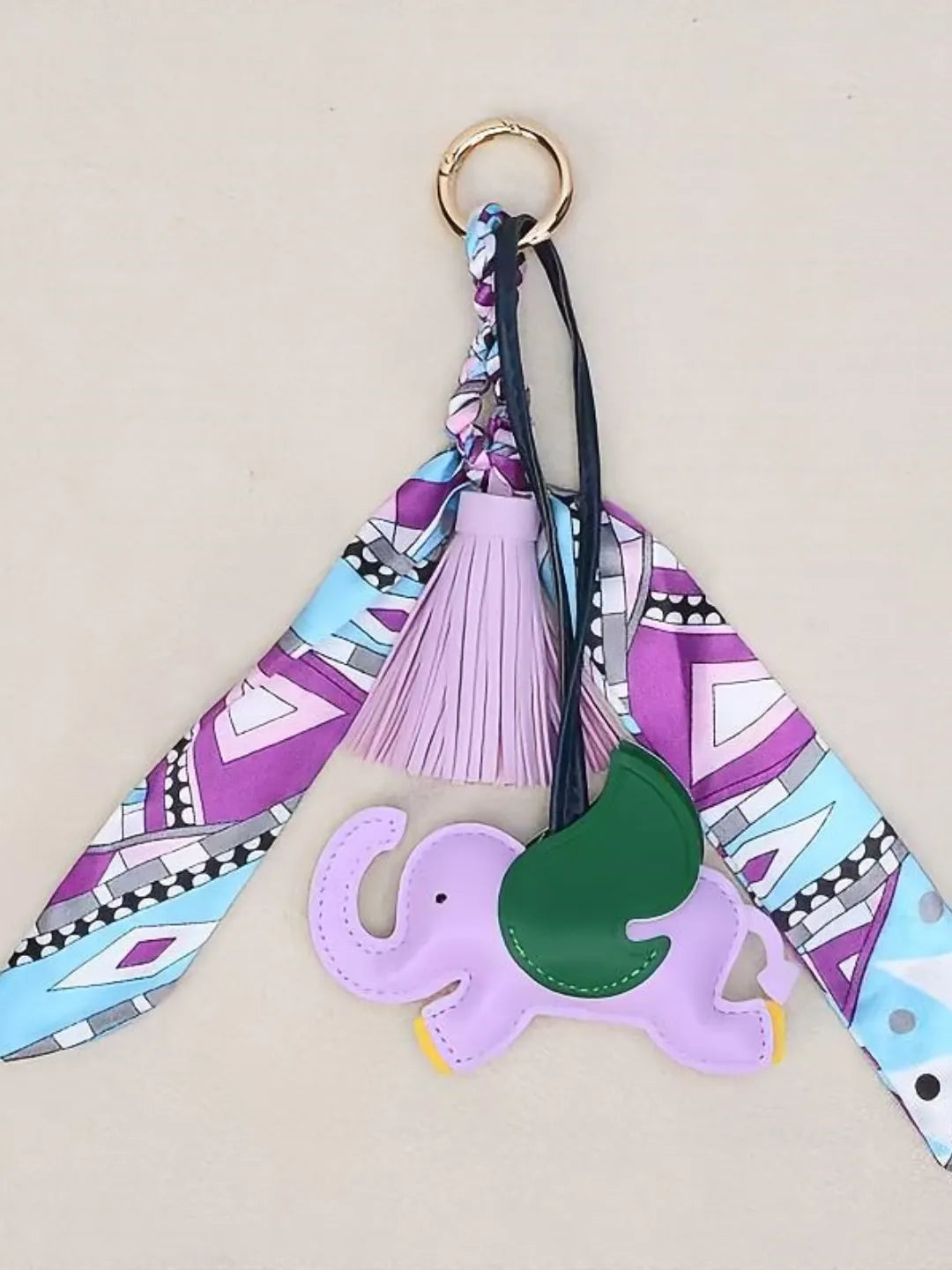 Elephant Scarf Charm