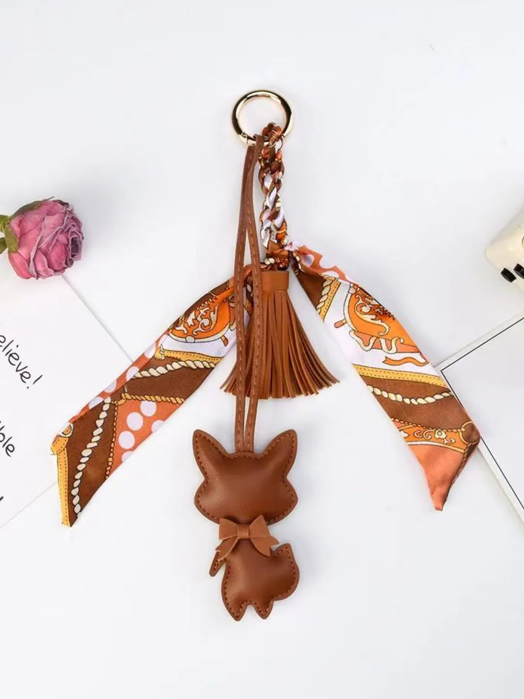 Fox Scarf Charm