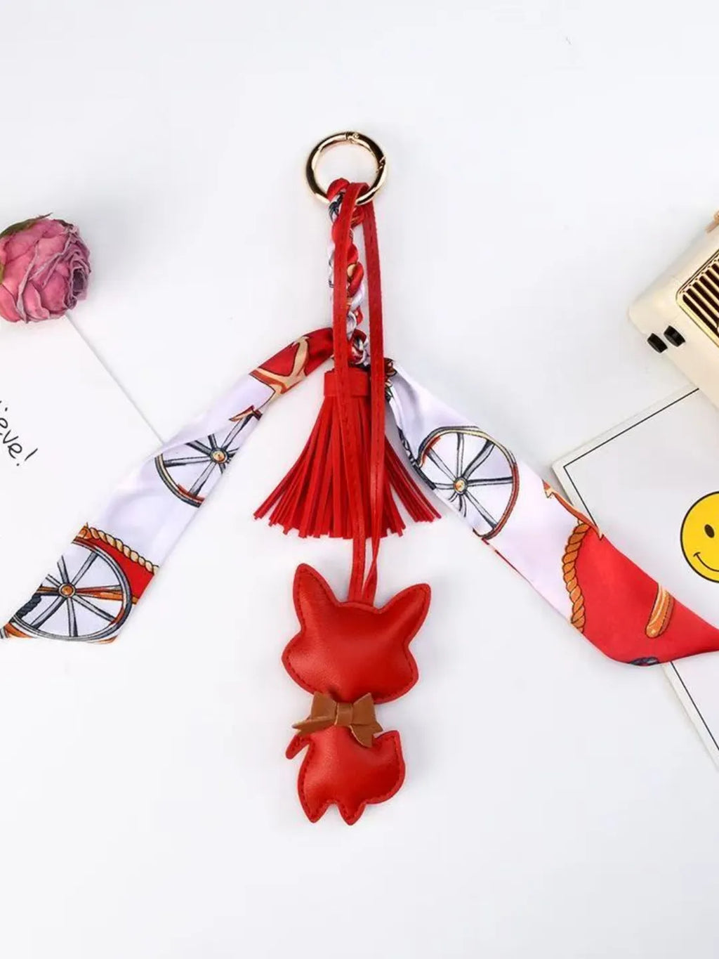 Fox Scarf Charm