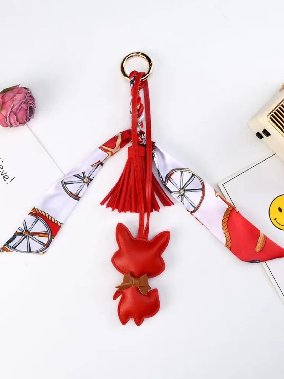 Fox Scarf Charm