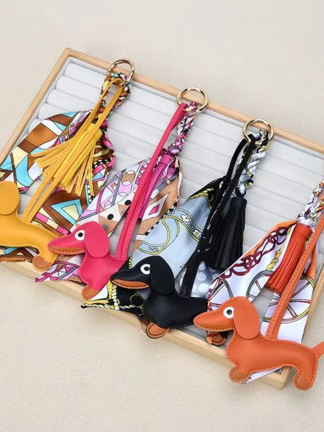 Scarf Teddy Charm