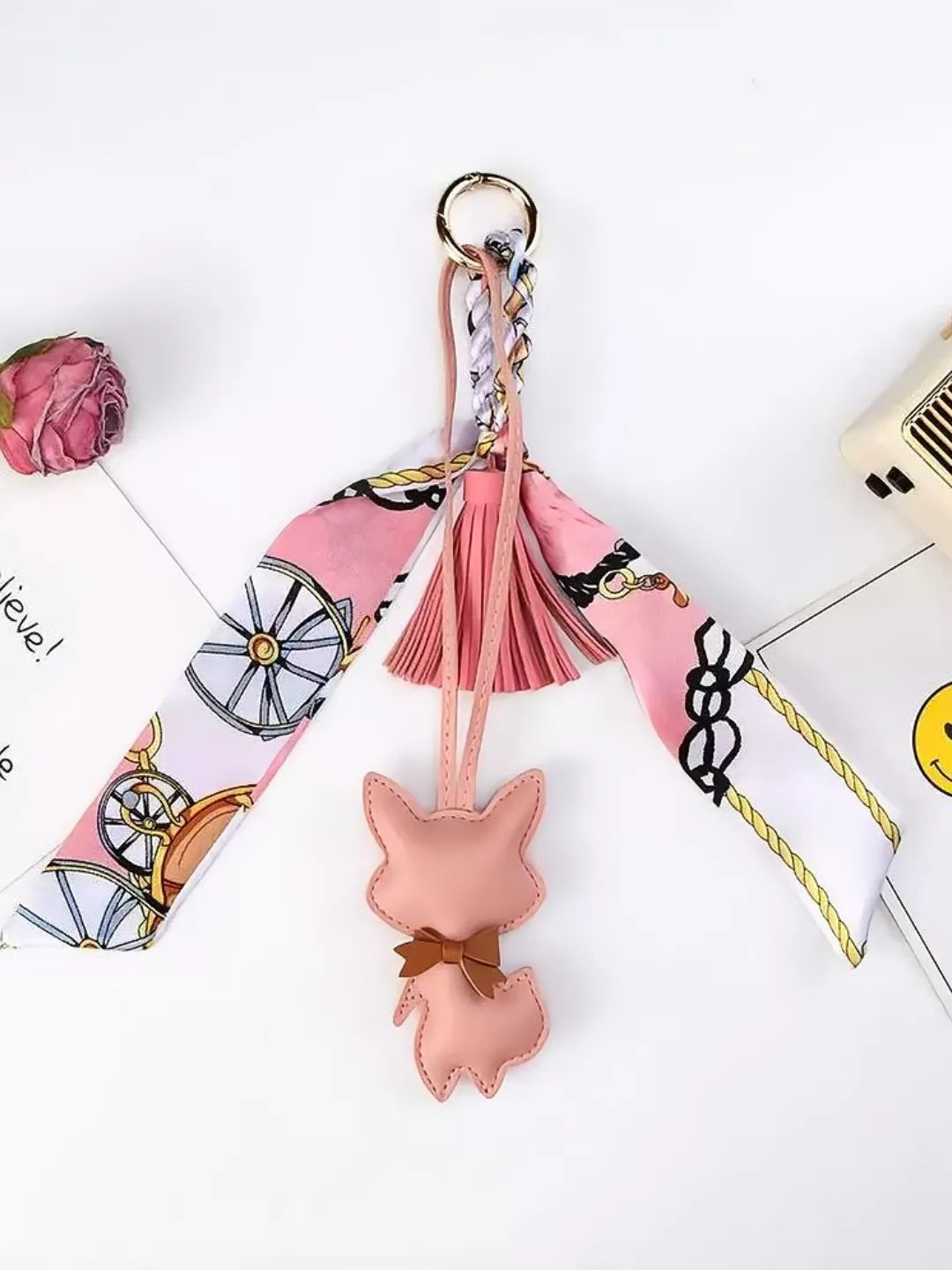 Fox Scarf Charm