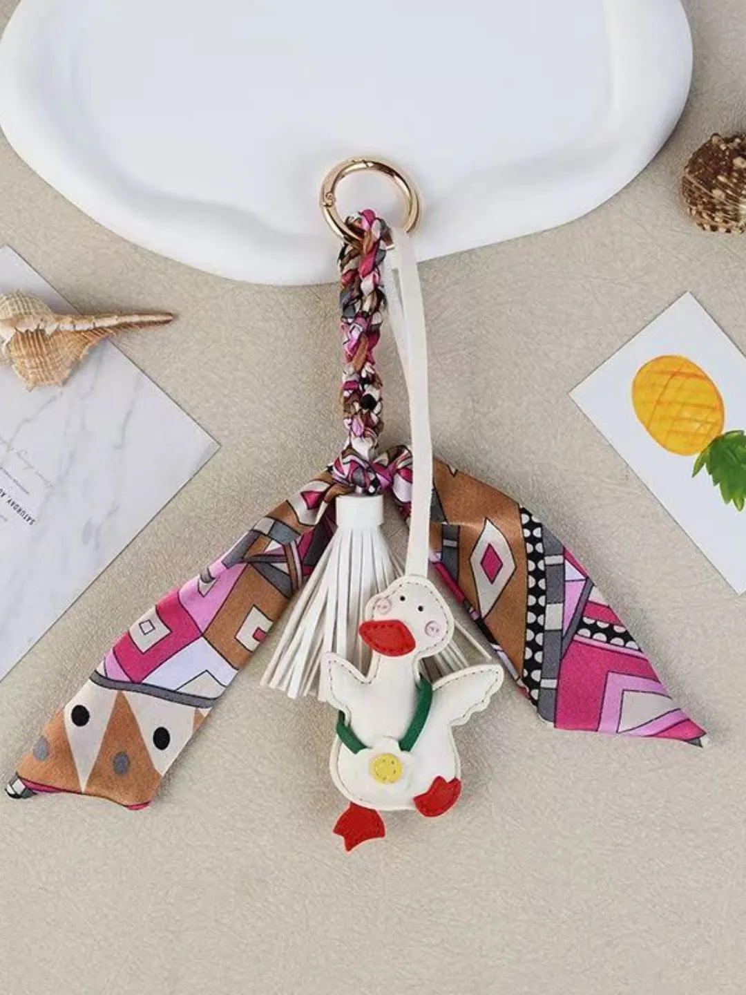 Duck Scarf Charm