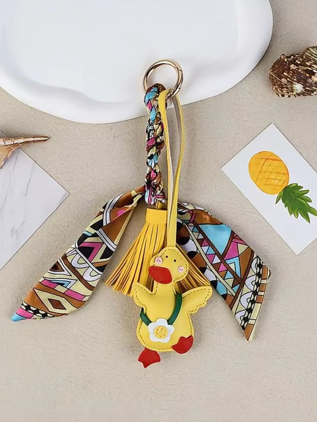 Duck Scarf Charm