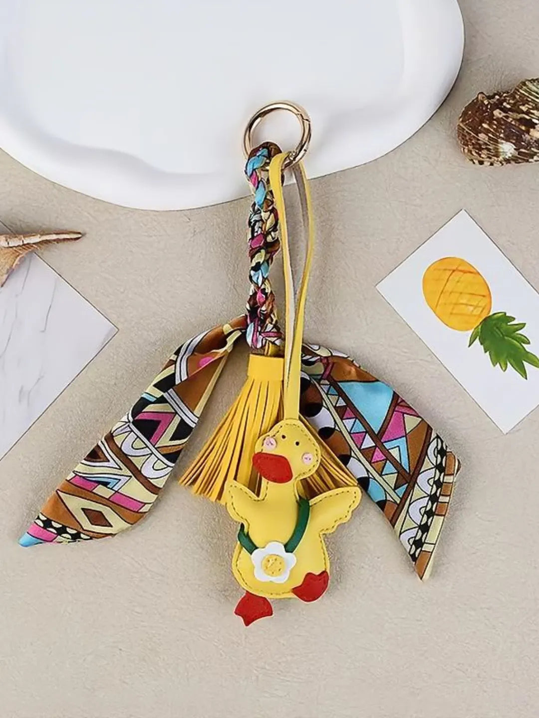 Duck Scarf Charm