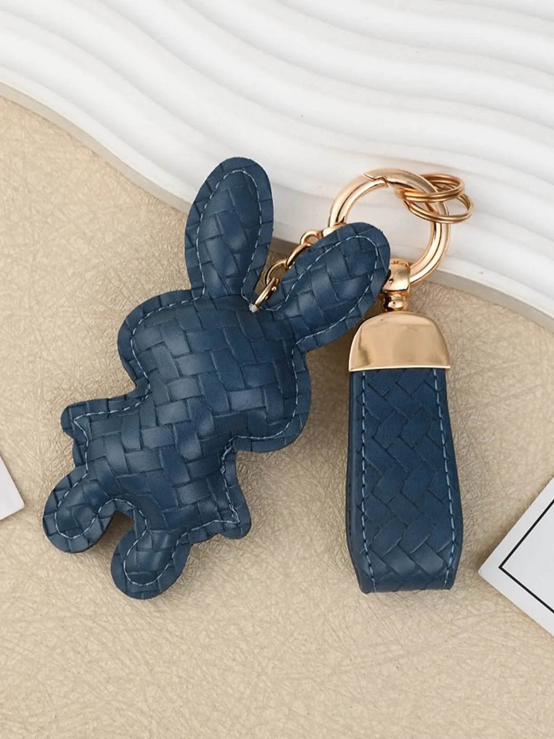 Woven Bunny Charm
