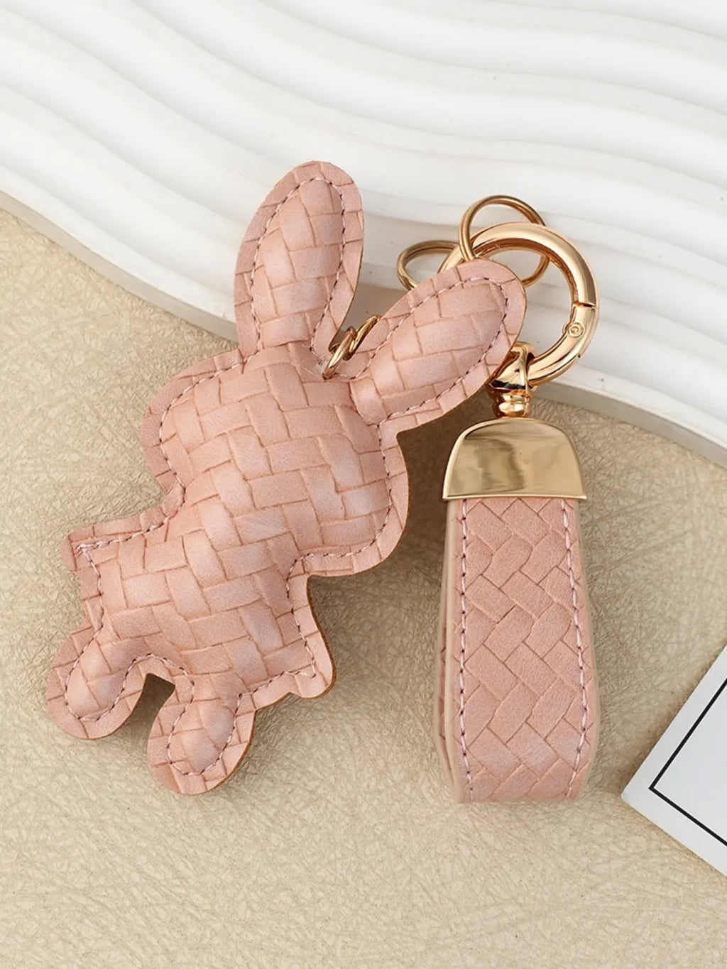 Woven Bunny Charm